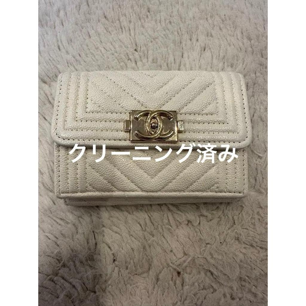 Used BOY CHANEL Bi-fold Wallet