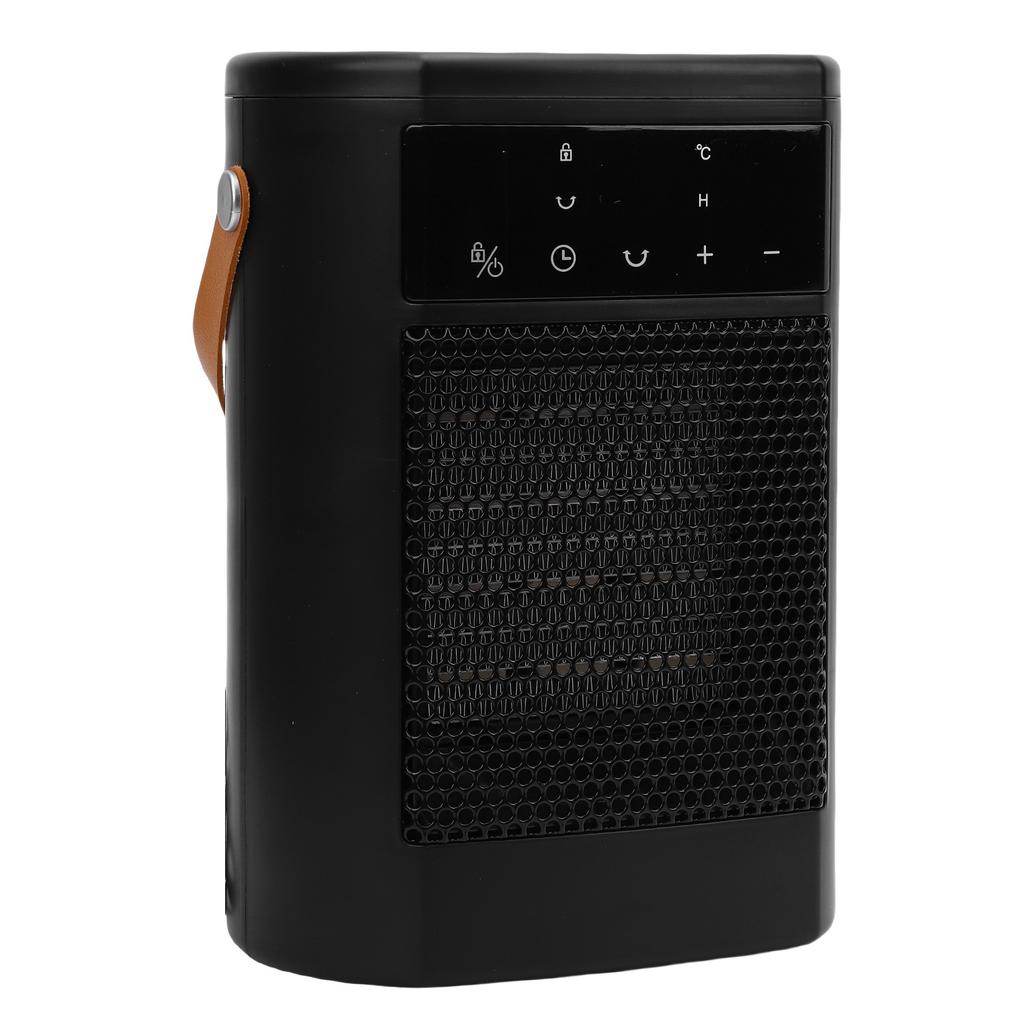 Space Heater 1500W Portable Electric Heater PTC Ceramic Heater with Remote 12H Timer Quiet Touch Screen for Indoor