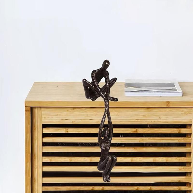 Lifting Woman Figurine For Men Artistic Statue Lover Sculpture Ornament Home Desk Decoration Dancing Couple Sculpture