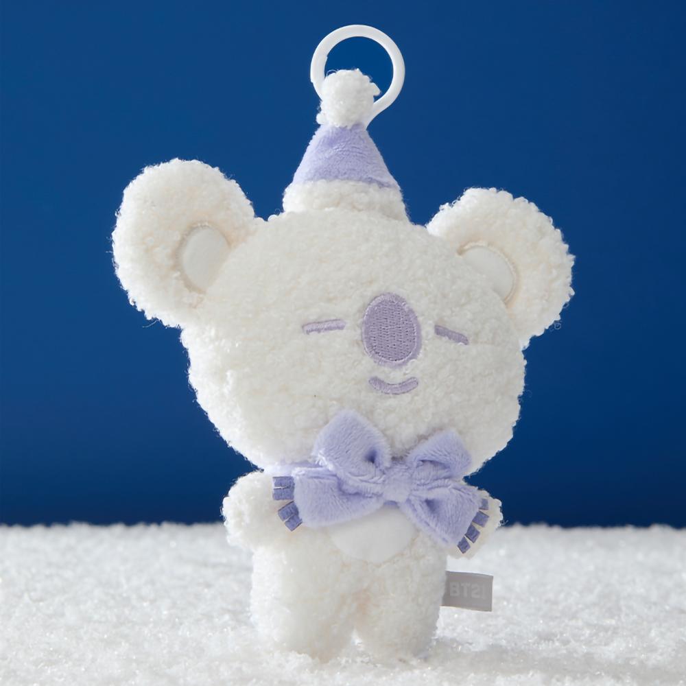 BT21 KOYA Snowman Plush Keyring