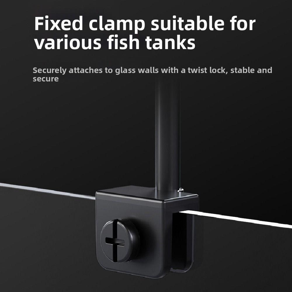 Adjustable Zoom Mini Clip-on Aquarium Lamp Adjustable Focus Spotlight Aquarium Accessories