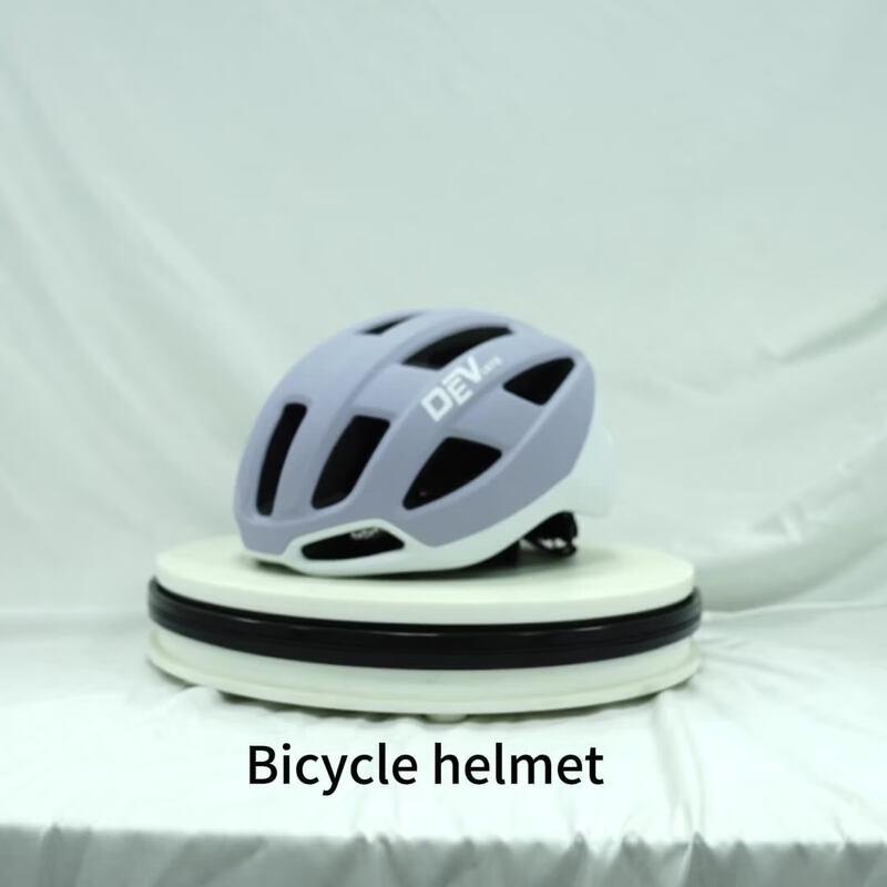 DEVIATE Unisex Integrated Cycling Helmet with 3-Mode Tail Light