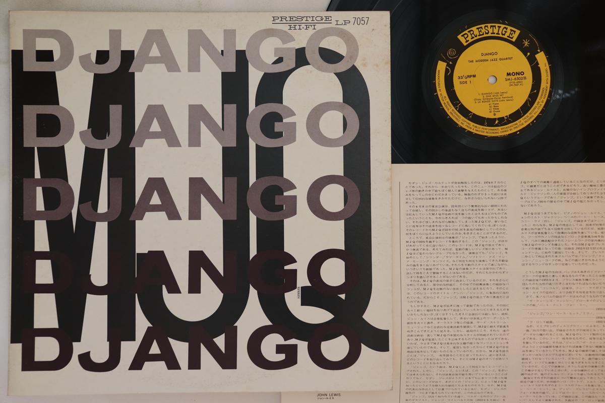 

LP Record MODERN JAZZ QUARTET - Django SMJ6502 PRESTIGE 1975 Japan Jazz Used