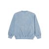 Vans Solid Color Crew Neck Pullover Long Sleeve Sweatshirt Women Sweatshirt Gray Blue VN000GR0DSB