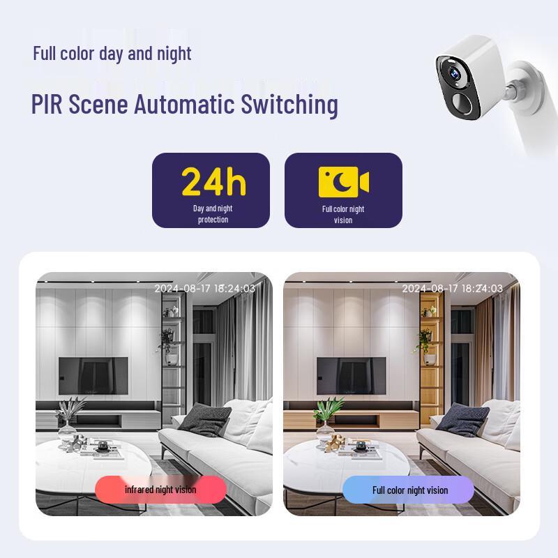 Baoji AI Wireless Rechargeable Security Camera