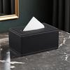 Modern Minimalist Leather Tissue Box for Home, Office, or Hotel