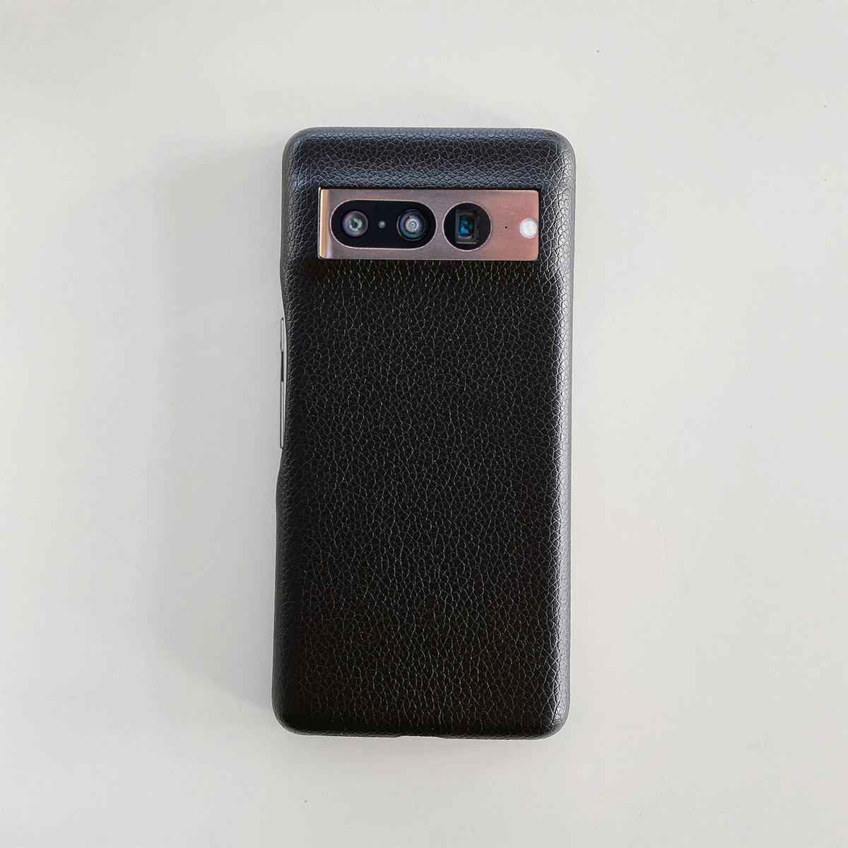 

Comfortable Leather Phone Case For Google Pixel 8 7 6 Pro 5 7a 6a 4a 4 XL Luxury Lichee Pattern Back Cover Pixel 5 5G