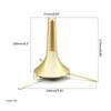 Foldable Trumpet Holder Stand Adjustable Trumpet Rack Metal Display Tripod Musical Insturment Rack Stable and Durable