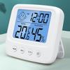 Indoor Temperature Humidity Meter Smile Face Model Alarm Date Display with Backlight Room