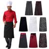 1 st Keukenschorten Halflang Lang Taille Schort Horeca Bakken Bar Koks Bedienend Personeel Uniform Dames Heren Kort Taille Schort Keukenbenodigdheden