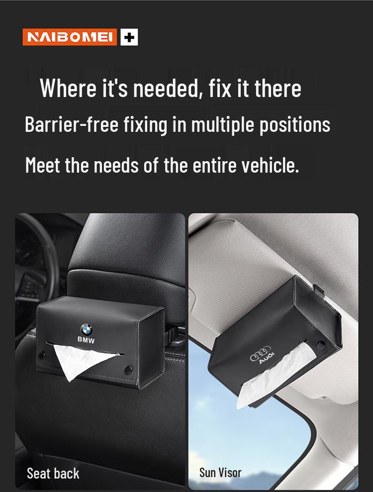 BYD Song PLUS Pro/Max Car Tissue Box for Armrest or Seat Hanging