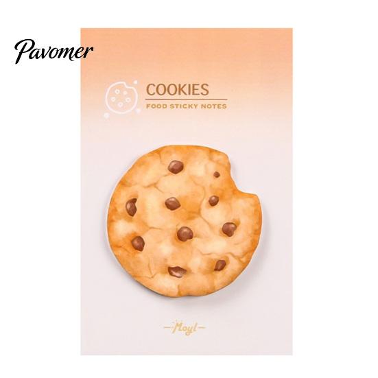 Mini Dessert Stick Notes Note Pads, Funny Toast Bread Cookie Cheese Design Cute Notepad, 30 Study Desk Accessories Sheets/Pad Self Memo Pad