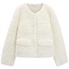 IEF Women's French Style Plush Coat