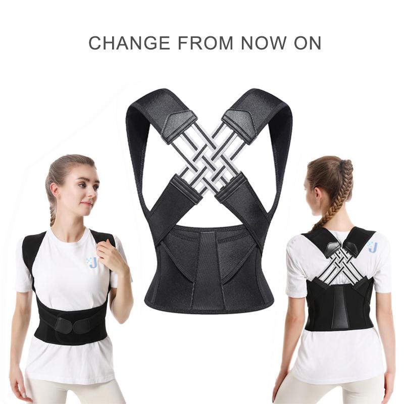 Dropshipping Back Posture Corrector Brace for Women breathable Back Posture Correction back support belt shoulder students kid