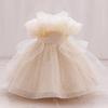 Girls' Formal Princess Dress for First Birthday & Piano Performance