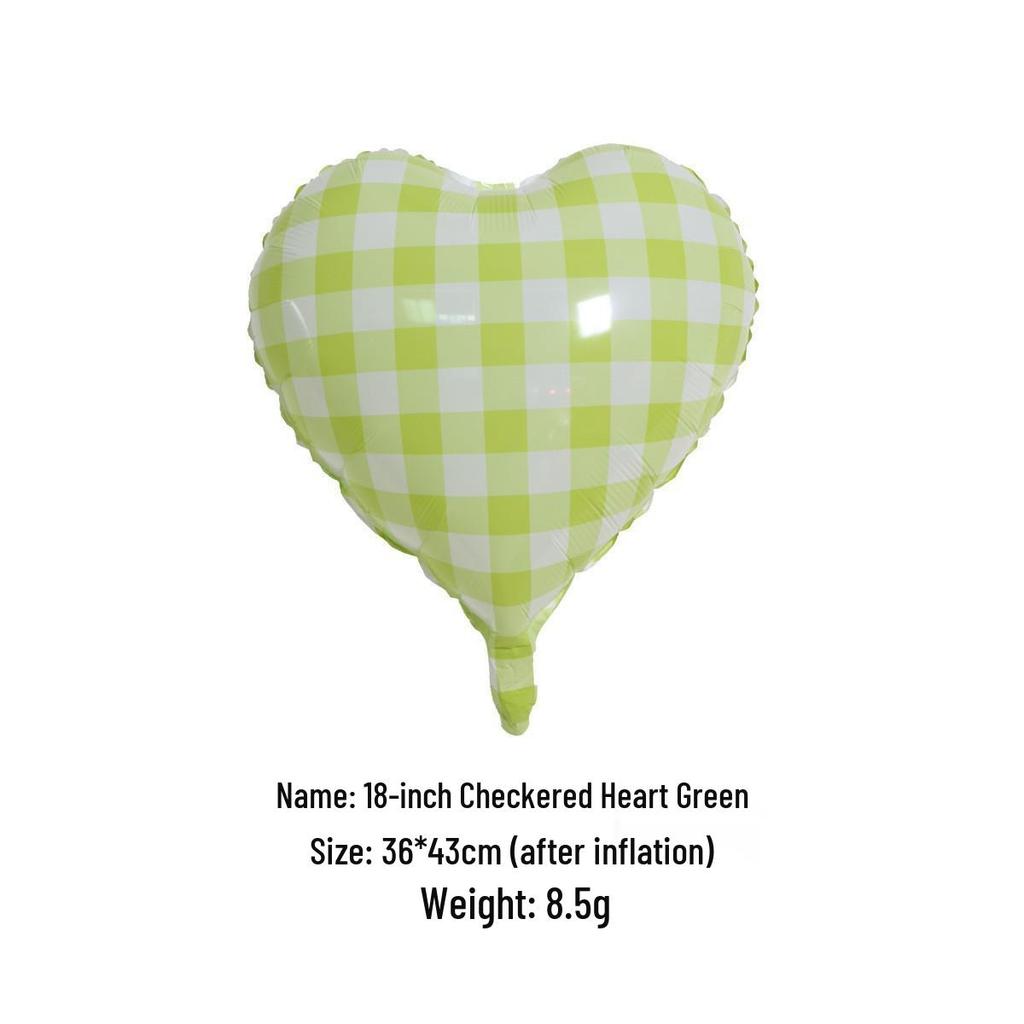 Heart-shaped Aluminum Foil Balloon - 18-inch Valentine's Day Confession Balloon