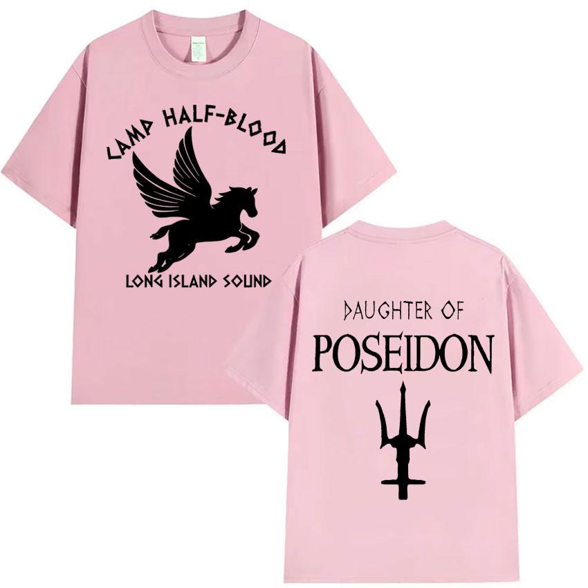 Camp Half Blood Aesthetic Harajuku Short Sleeve Tshirts Hipster Men Women Casual Y2k Clothes Fashion Oversized Tshirt Teenagers