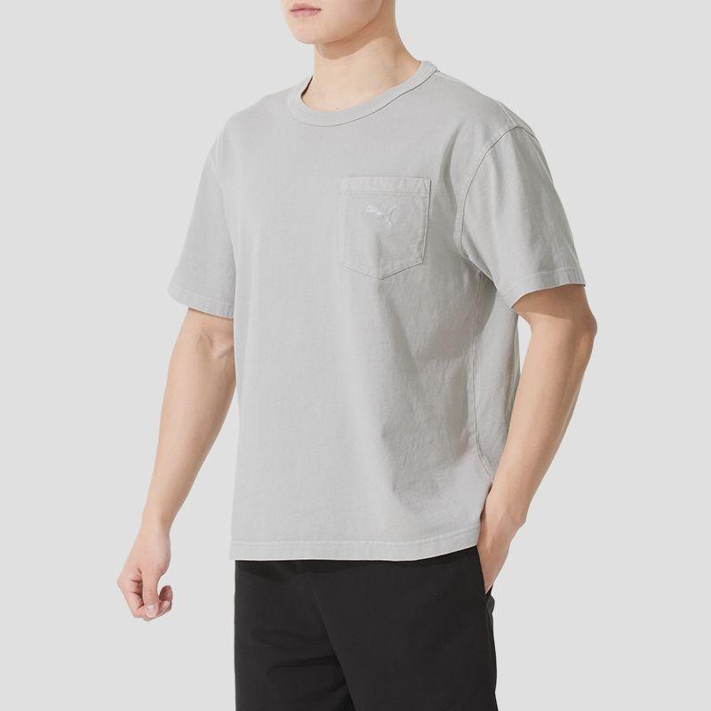 PUMA Sports Life Collection T Shirt Men's Light Gray 633135-71