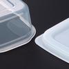 Microwave and Dishwasher Safe Rice and Frozen Rice Containers (Clear) with RC Sticker (rcnp1) - Set of 2