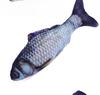 High Quality Electric Simulation Moving Fish Cat Toy With Catnip USB Charging Flappy Fish Toy Cat Interactive Toy