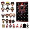 Stranger Things Advent Calendar 24 Day Christmas Countdown Box Multi-Functional Holiday Decorations for Kids Rooms Cars And Parties Festive Gift