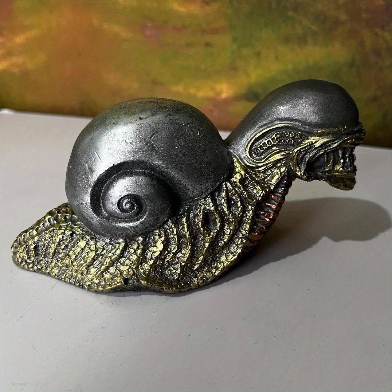 

Статуя Чужого Улитки, фигурка, модель куклы, коллекция, подарки на день рождения, длинное украшение для сада и дома A /1pc