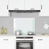 Kitchen Backsplash 80x60 Cm Tempered Glass