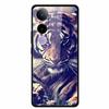 For Vivo Y400 5G Case Y 400 6.67" Animal Wolf Lion Tempered Glass Hard Back Cover For Vivo Y400 2025 Phone Cases Soft Bumper Bag
