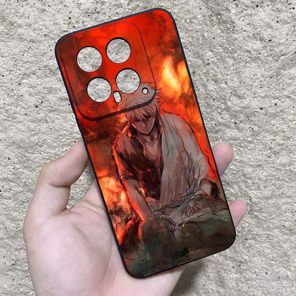 

Anime Gintama Sakata G-Gintoki Phone Case For Xiaomi 15 Redmi Note 14 13 12 11 T Lite Ultra Pro ProPlus 12 5G Cover Redmi Note13ProPlus