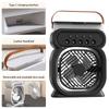 Water-cooled Airs Conditioner USB Removable Cooling Fan For Home/Office