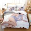 Copripiumino Modello Ragazza Misura King Set Biancheria da Letto Amore Copripiumino Donna Sexy Moda Tema Sexy Biancheria da Letto Decorativa Ragazzi Bellezza