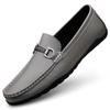 New Genuine Leather Men's Loafers Slip On Driving Shoes for Men Luxury Brand Casual Shoes Moccasin Male Walking Shoes