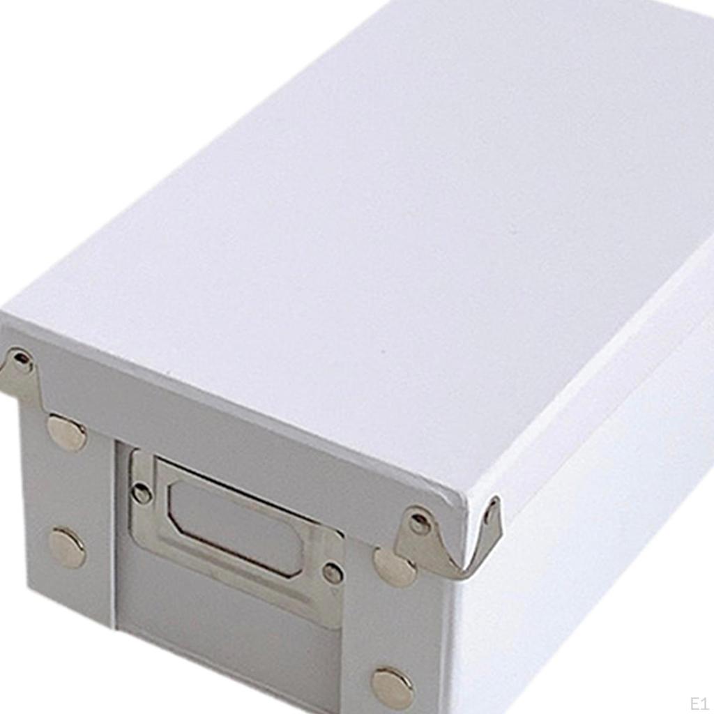 İndeks Kartı Ayraçları Kutu Dosya Düzenleyici Katlanabilir Saklama Yurt Bilgi Kartları