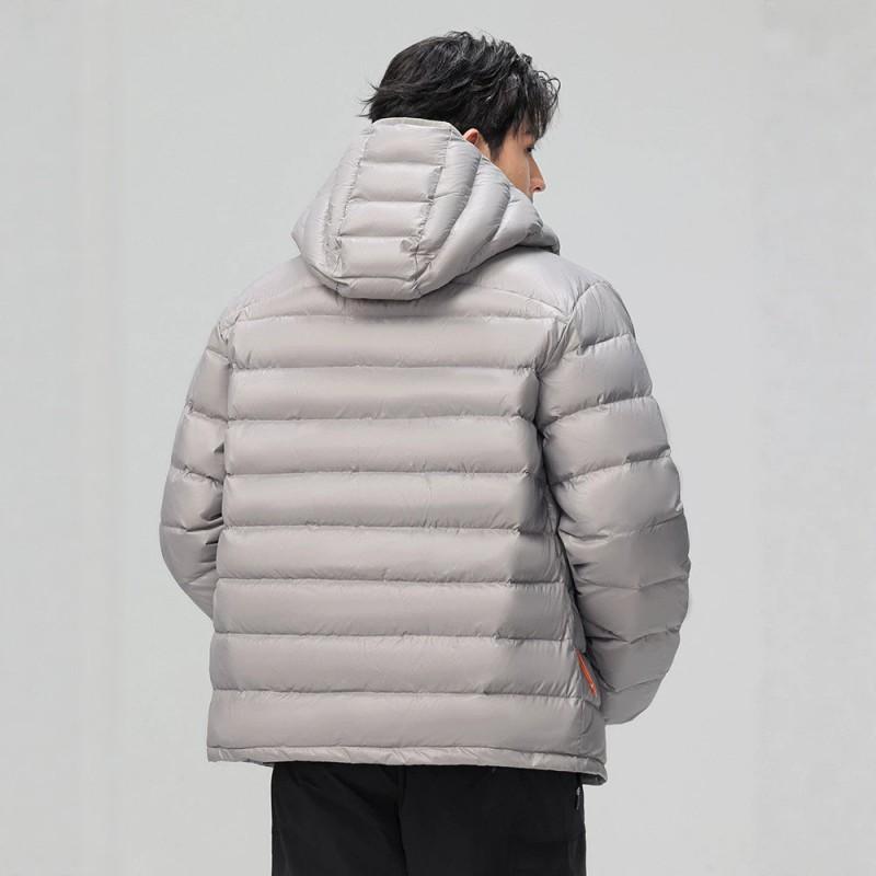 Unisex Winter Hooded Down Jacket Lightweight Thick Warm Puffer Coat Outerwear