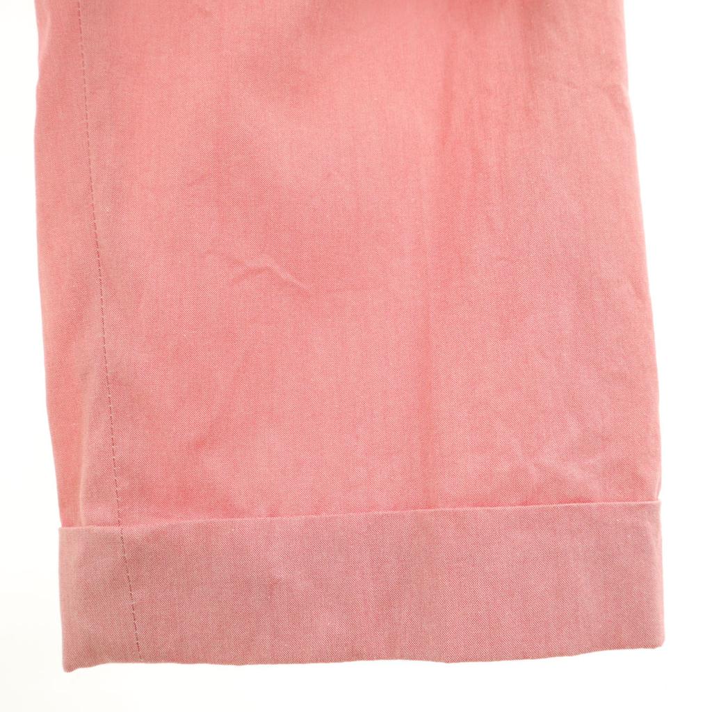 Jil Sander NAVY Made In Italy Tuck Stretch Tapered Pants 32 Pink Women Used