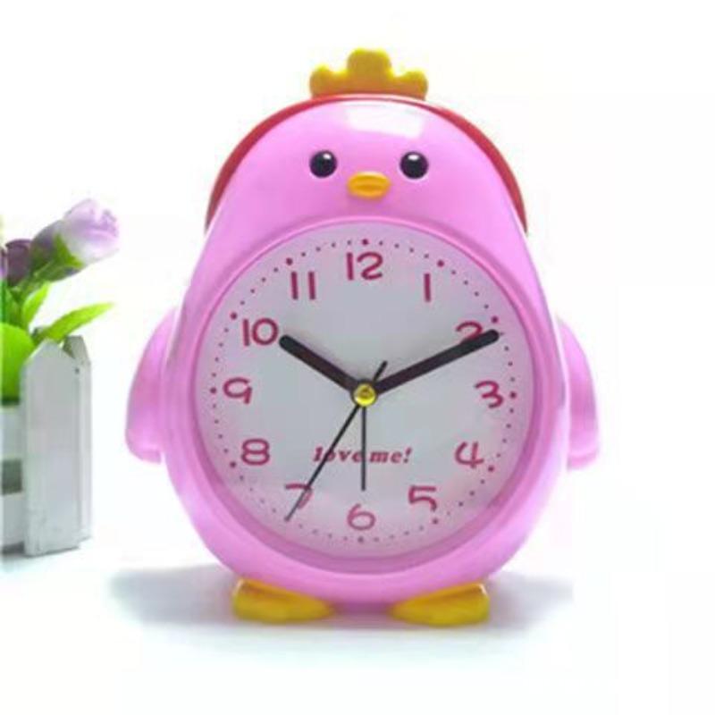 Alarm Clock Children Cute Cartoon Get Up Fashionable Student Watch Bedroom Simple Desk Large Gift Creative Clock