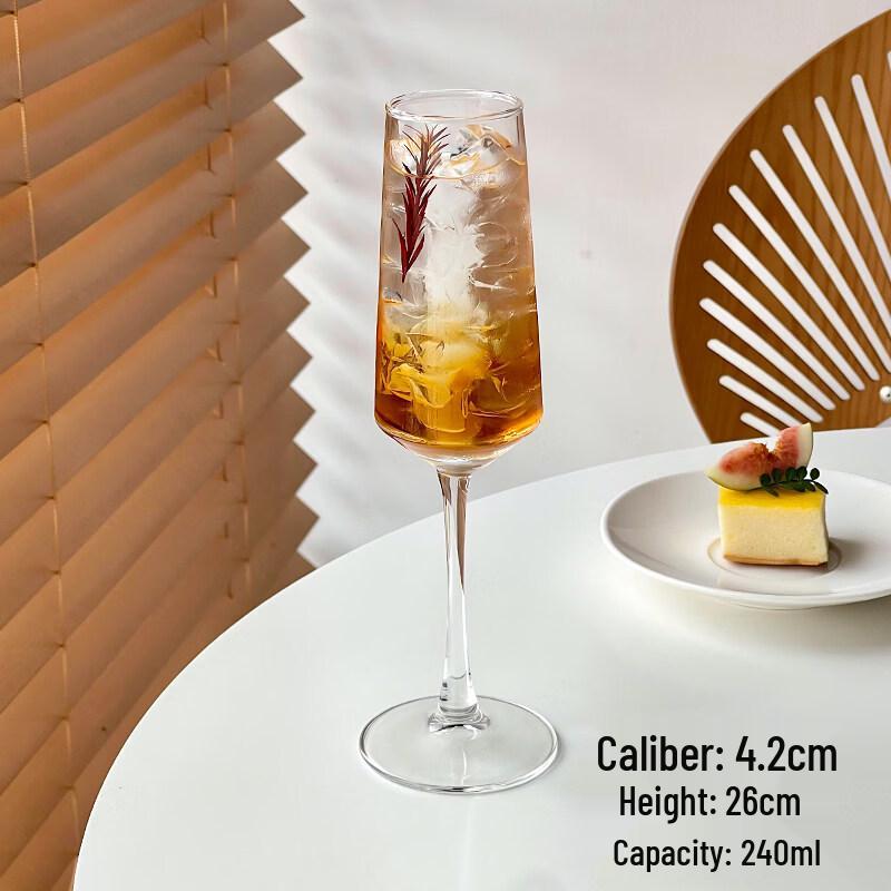 ZISIZ Ins Style Handmade Champagne & Cocktail Glass