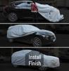 Universal PEVA Car Cover - Sunshade, Rainproof, Waterproof Protection