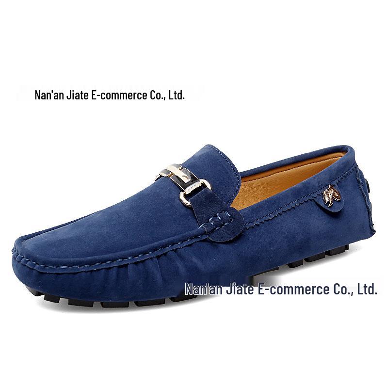 Men's Lightweight British Style Slip-On Loafers, Formal Casual Driving Shoes.
