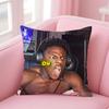 Streamer energico iShowSpeed Federa per Cuscino Morbida Tessuto Amichevole Cerniera a Scomparsa