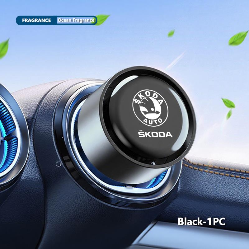 SSOE5 Car Air Freshener Aromatherapy Diffuser Accessories Perfume Decorative For Skoda octavia a5 a4 mk1 2 fabia superb rapid mk3 yeti