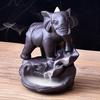 Incense Burner Home Decoration Elephant Ceramic Purple Sand Incense Burner