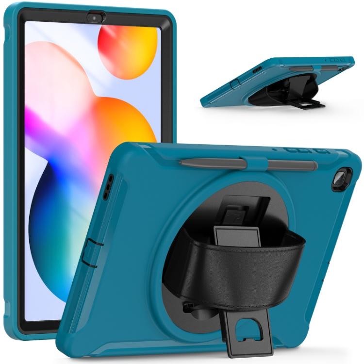 Full Protective Shockproof TPU Tablet Back Cover Case for Samsung Galaxy Tab S6 Lite With s Pen Pencil Holder
