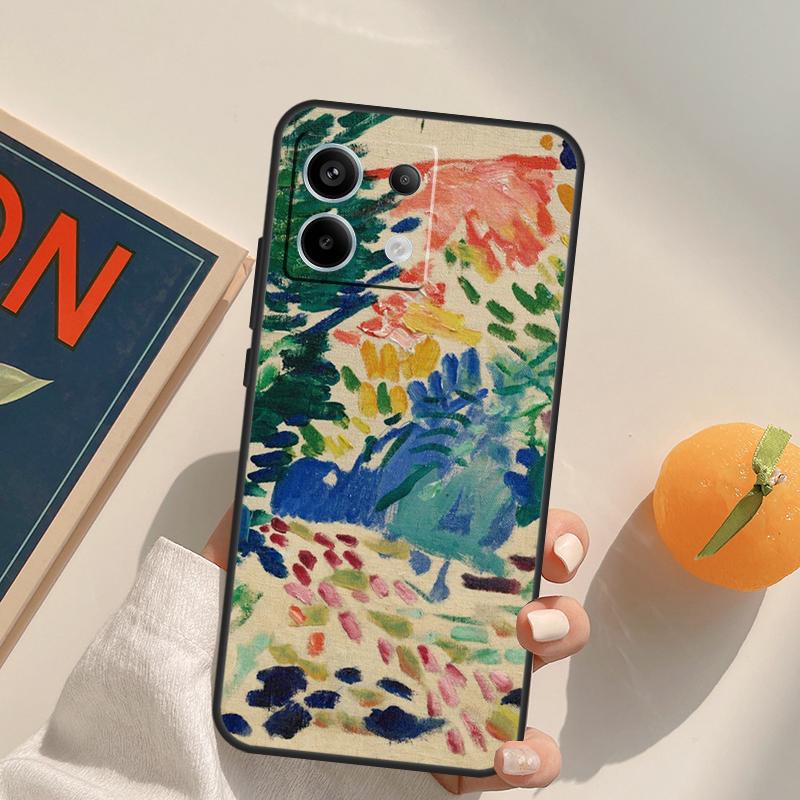 Henri Matisse Art Painting Funda For Xiaomi Redmi Note 9 10 11 12 13 14 Pro 9S 10S 11S 12S Redmi 13C 10C 12C 14C Case