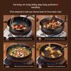 Royalstar Hammered Iron Wok with Lid