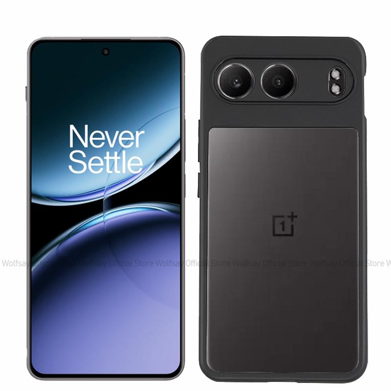 For OnePlus Nord 4 Case OnePlus Nord 4 5G Cover Luxury Clear PC + TPU Shockproof Silicone Protective Phone Cover OnePlus Nord 4