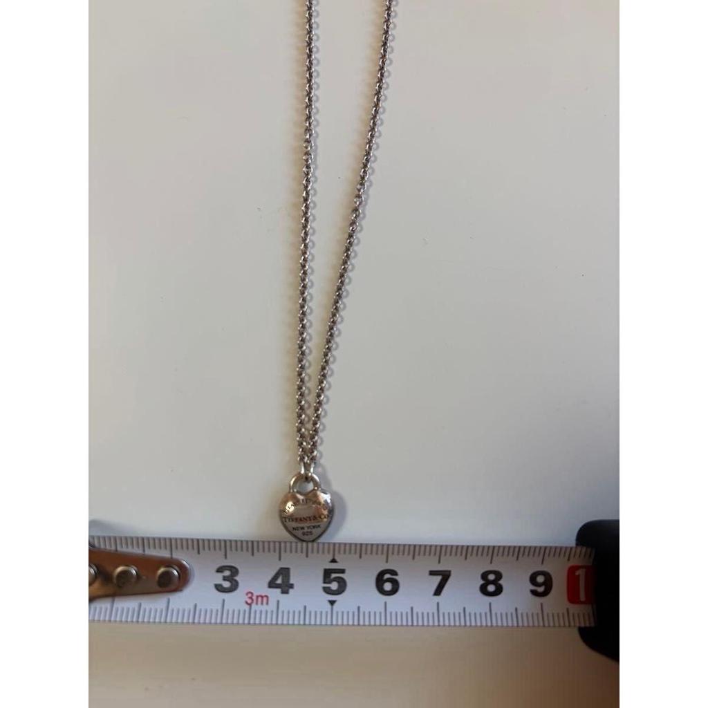 Used Final price reduction / TIFFANY&Co. Tiffany Return to Heart Tag Necklace Silver 925