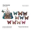 MòMò Brilliant Flowing Light Sticker Pack: 20 Irregular Retro Journal Decoration Sheets, 6 Designs.