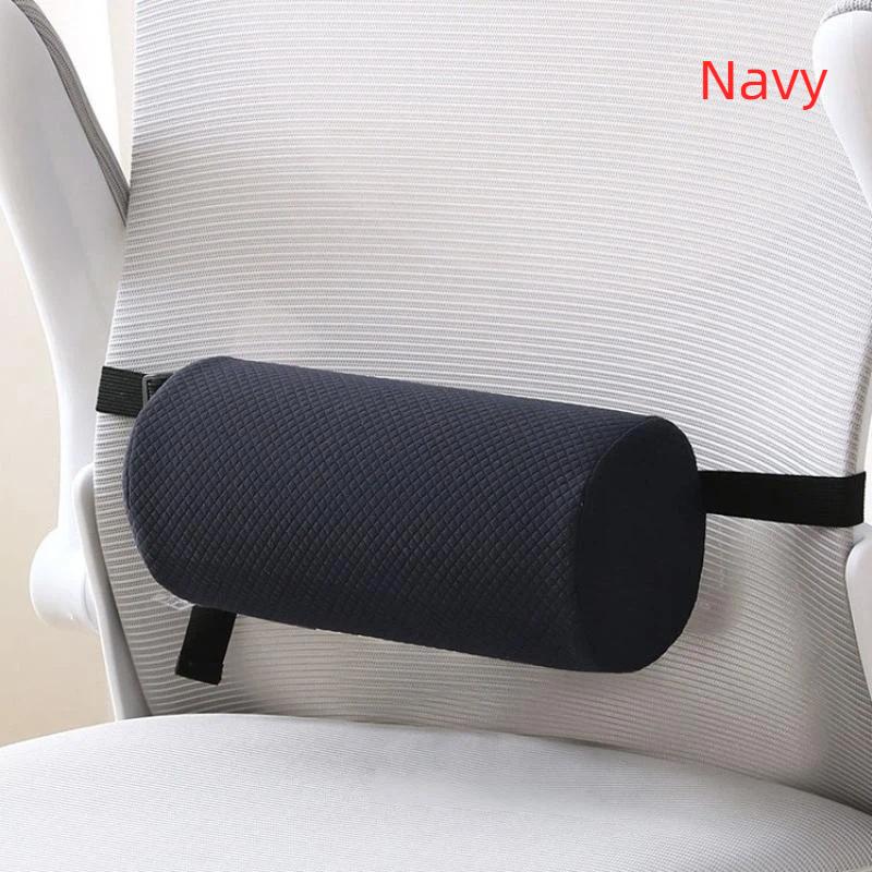 1Pcs Waist Support Lumbar Roll Low Back Lumbar Support For Office Chair & Car Seat Back Support Cushion