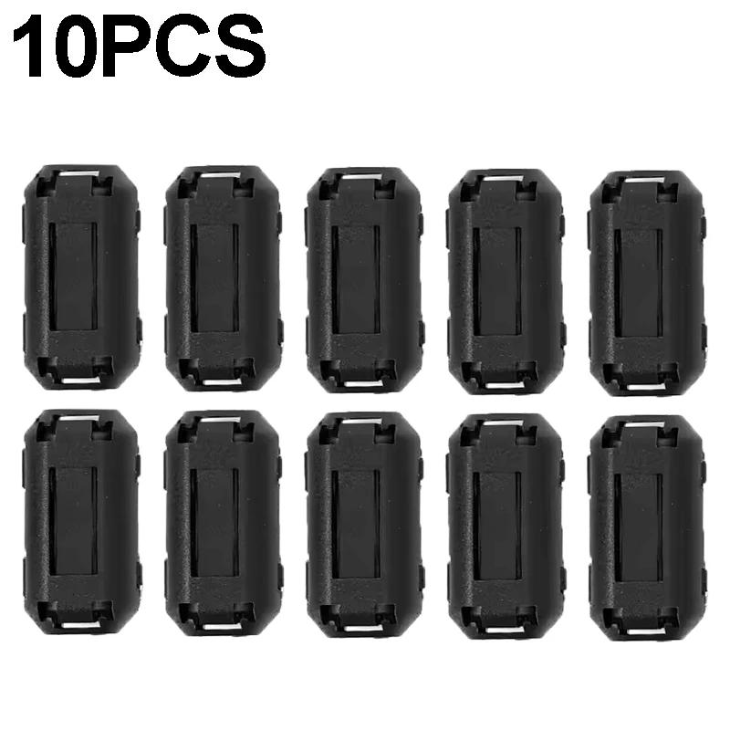 1-30Pcs Noise Filter Magnetic Clip Noise Suppressor Filter Ring Cable Clamp for Suppressor Powerline Power Cord Magnetic Ring